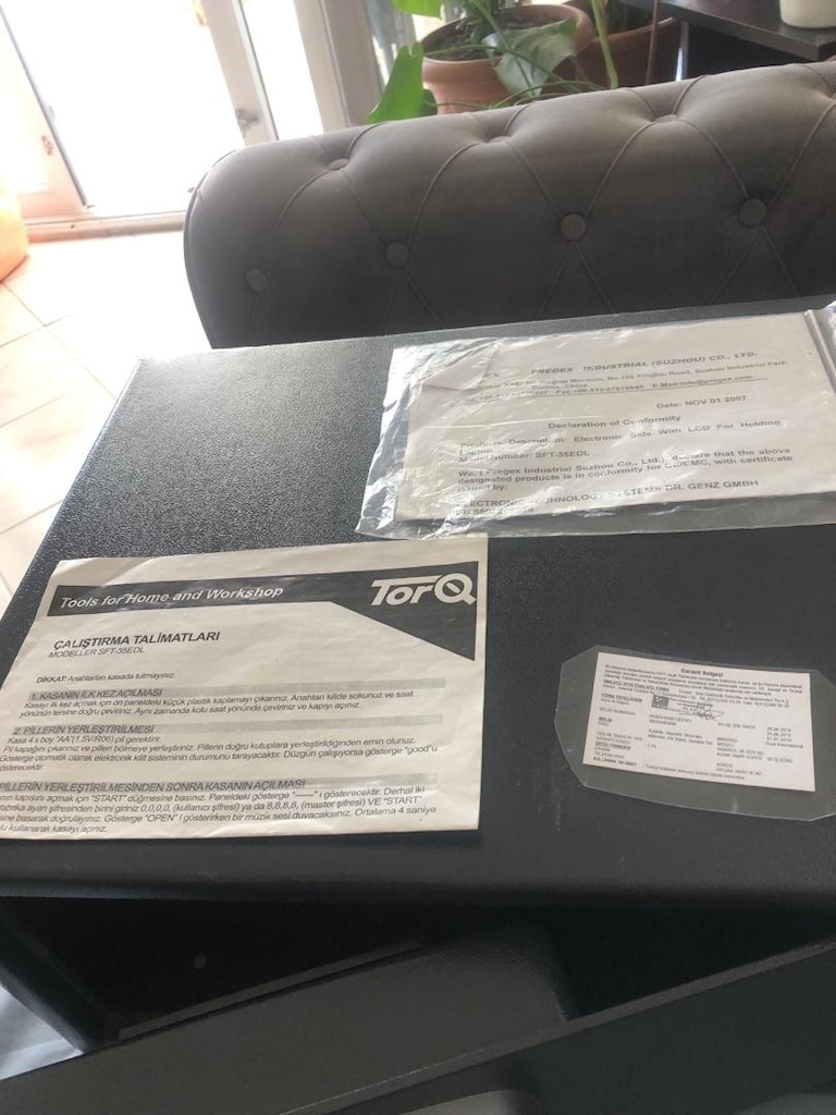 Çelik para çek senet laptop kasası - 6