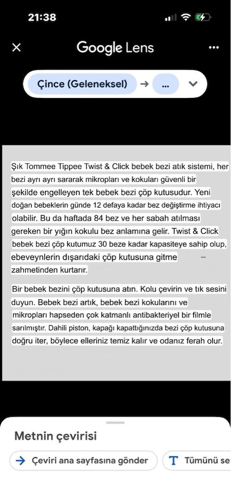 bebek bezi haznesi çöp - 3
