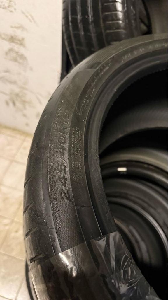 245 40 19 HANKOOK RFT YAZ LASTİĞİ ÇOK İYİ DURUMDA - 3