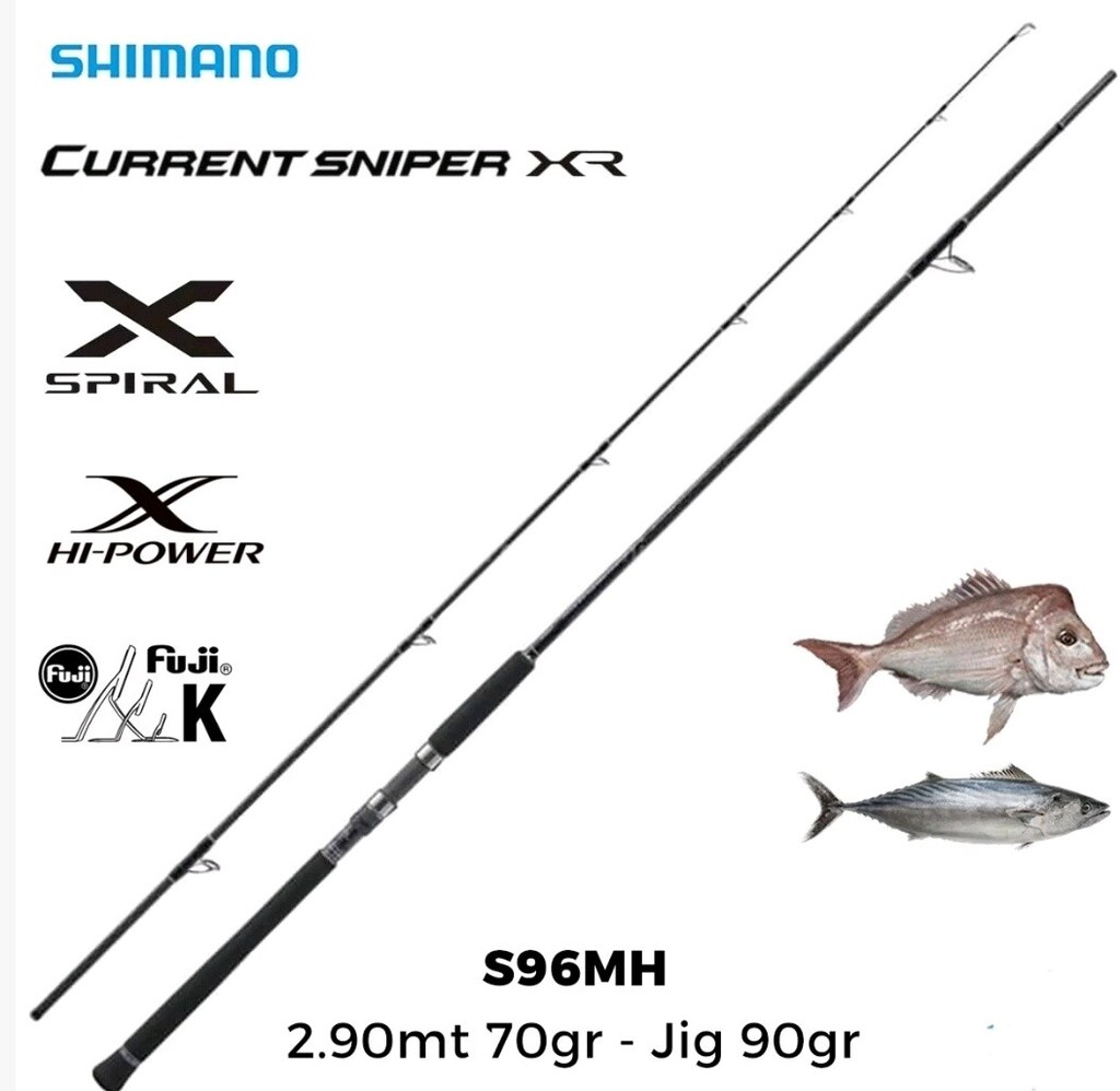 Sıfır ürünShimano Currentsniper XR S100MH 3,05m 10'0" 70g Jig 90g 2pc - 6