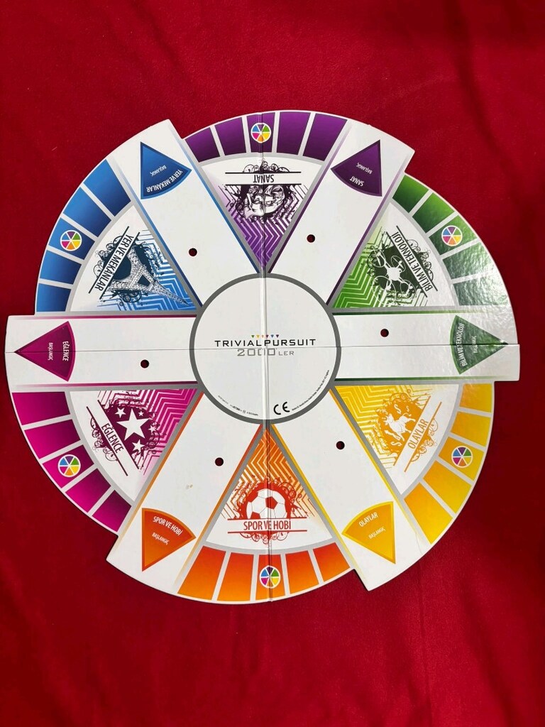 Trivial Pursuit 2000'ler Türkçe Kutu Oyunu - 6