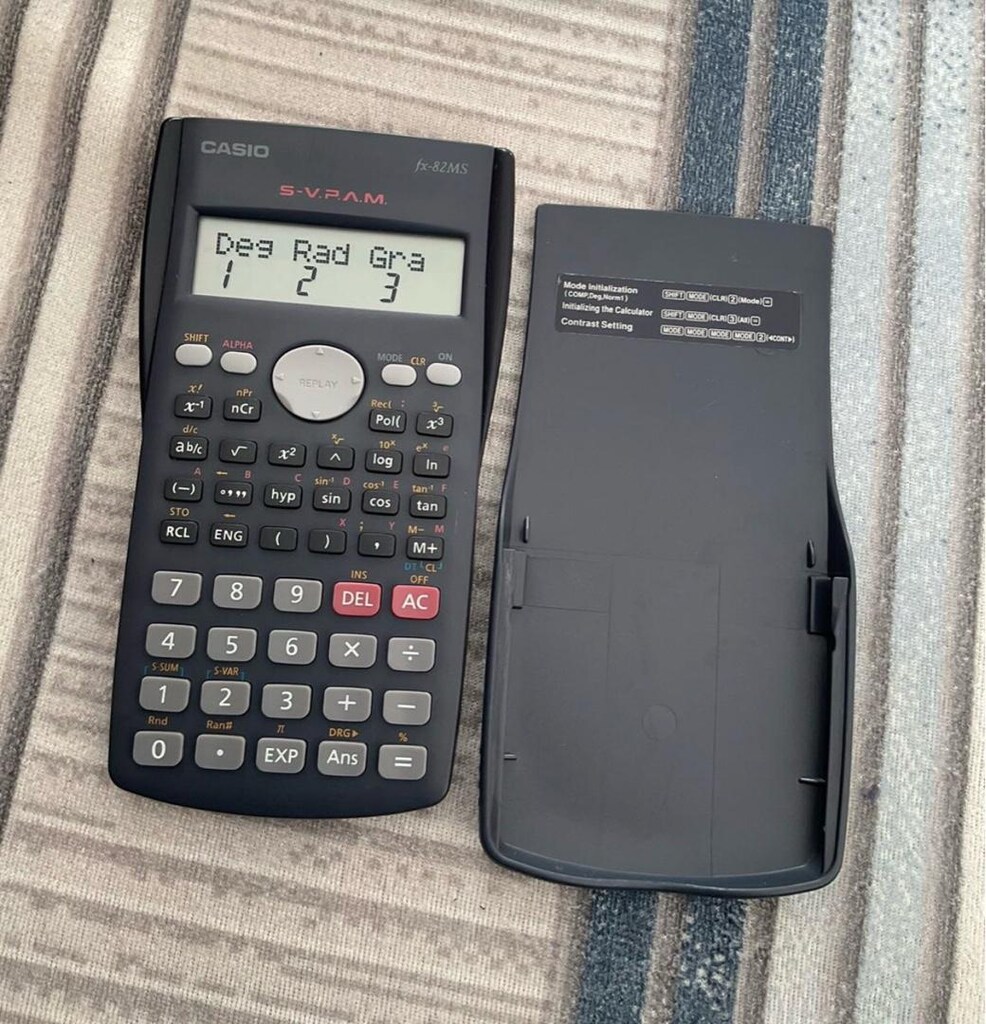 Casio fx-82MS hesap makinası - 2