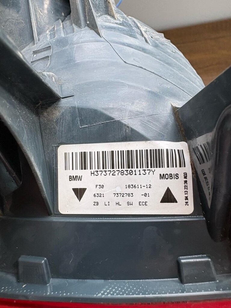 BMW F30 320 Arka Stop Orijinal Çıkma Hatasız Sağ Sol Takım - 8