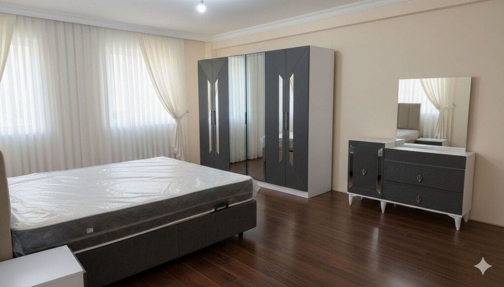 KAMPANYALI %100 MDF YATAK ODASI TAKIMI / ANTALYA - 3