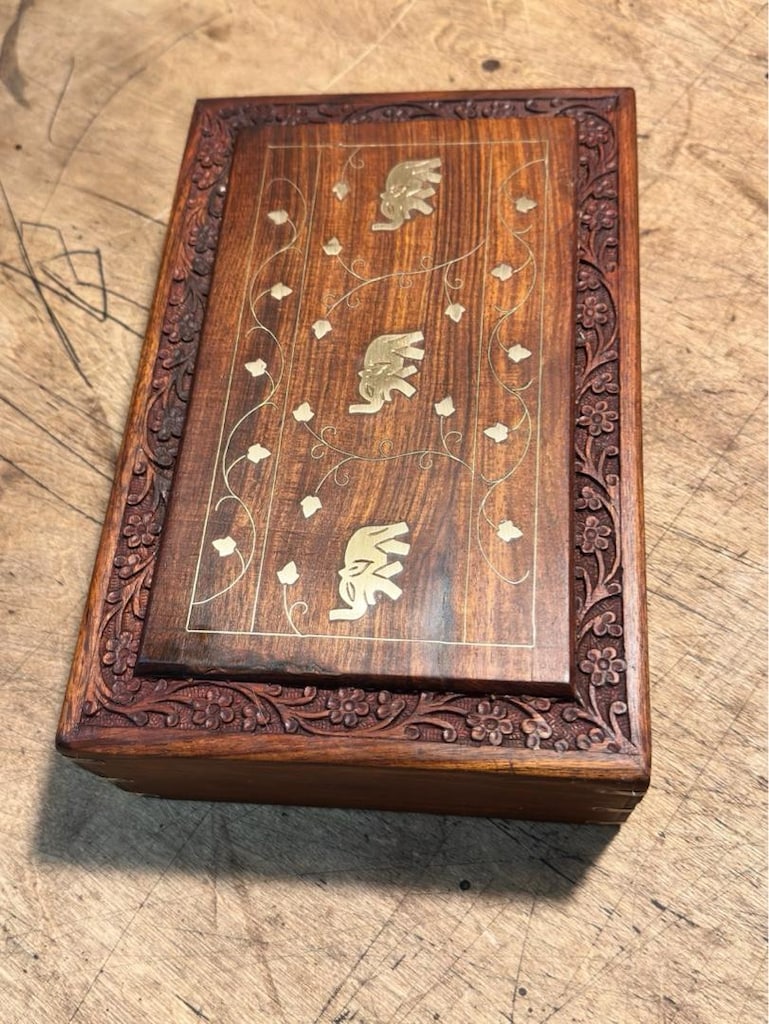 Ahşap vintage kutu - 3