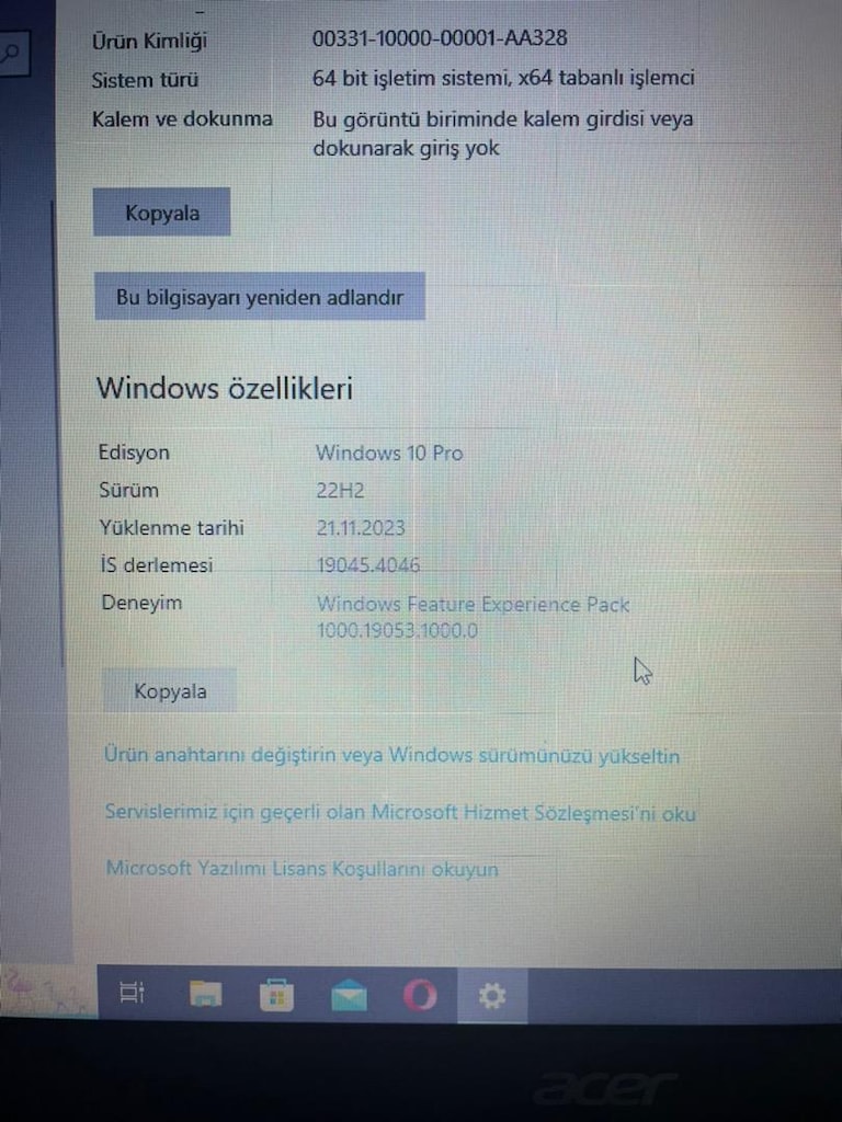 Satılık acer marka laptop - 4