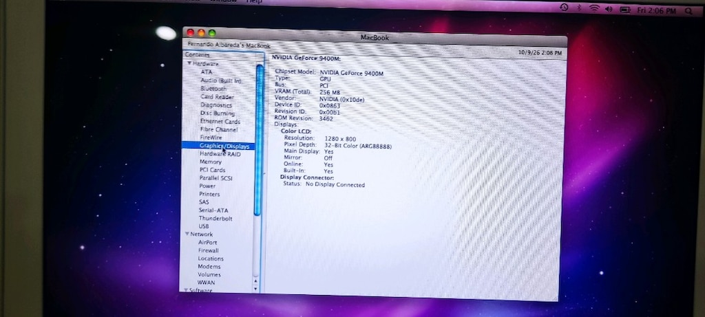 macbook unibody 2010 - 7