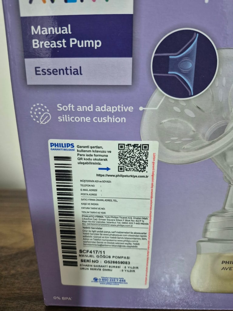 Philips Avent Manuel Göğüs Pompası SCF417/11 - 2