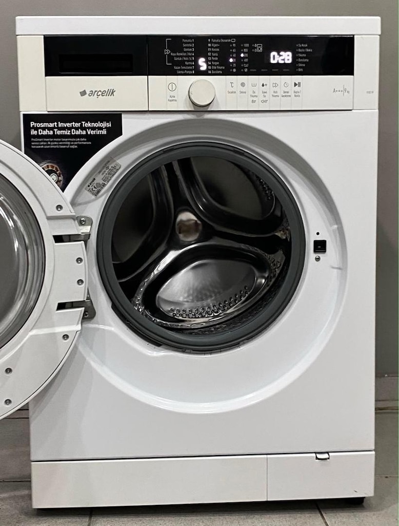 ARÇELİK PİANO MODEL 9 KG A+++ ÇAMAŞIR MAKİNESİ HEMEN TESLİMAT - 3