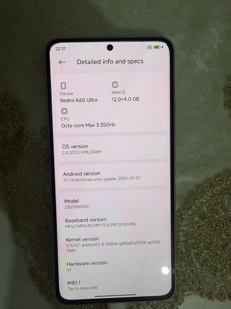 REDMİ K60 ULTRA OYUNCU TELEFONU - 2