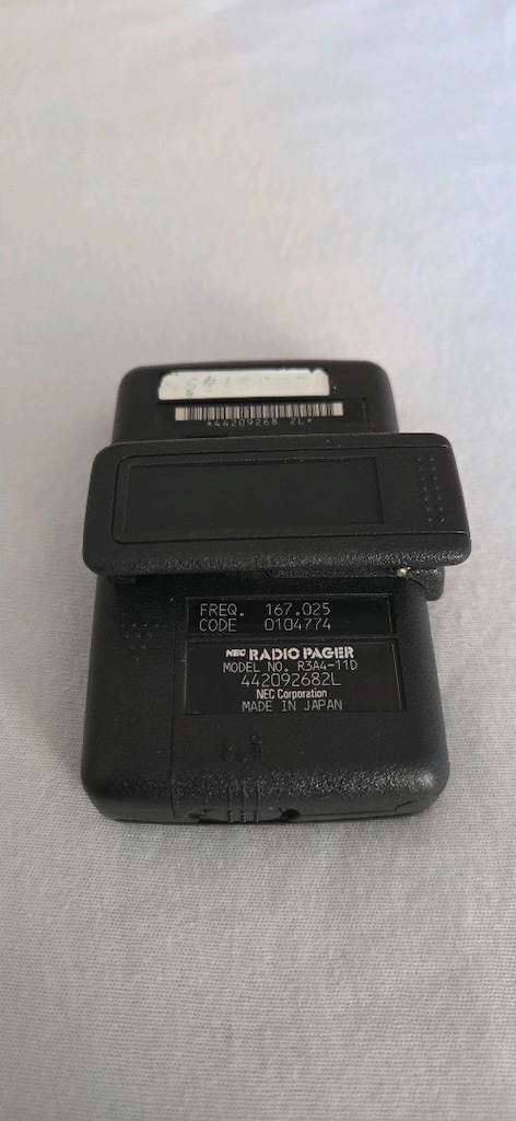 NEC Radio pagger Nostaljik made in Japan - 2