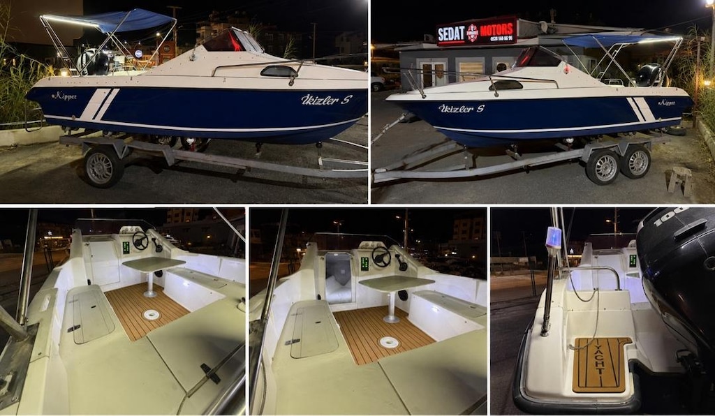 KİPPER’S AMERİKAN BOAT 2024 MERCURY 100HP MİNİ YACHT KAMARA DENİZ BOT - 11