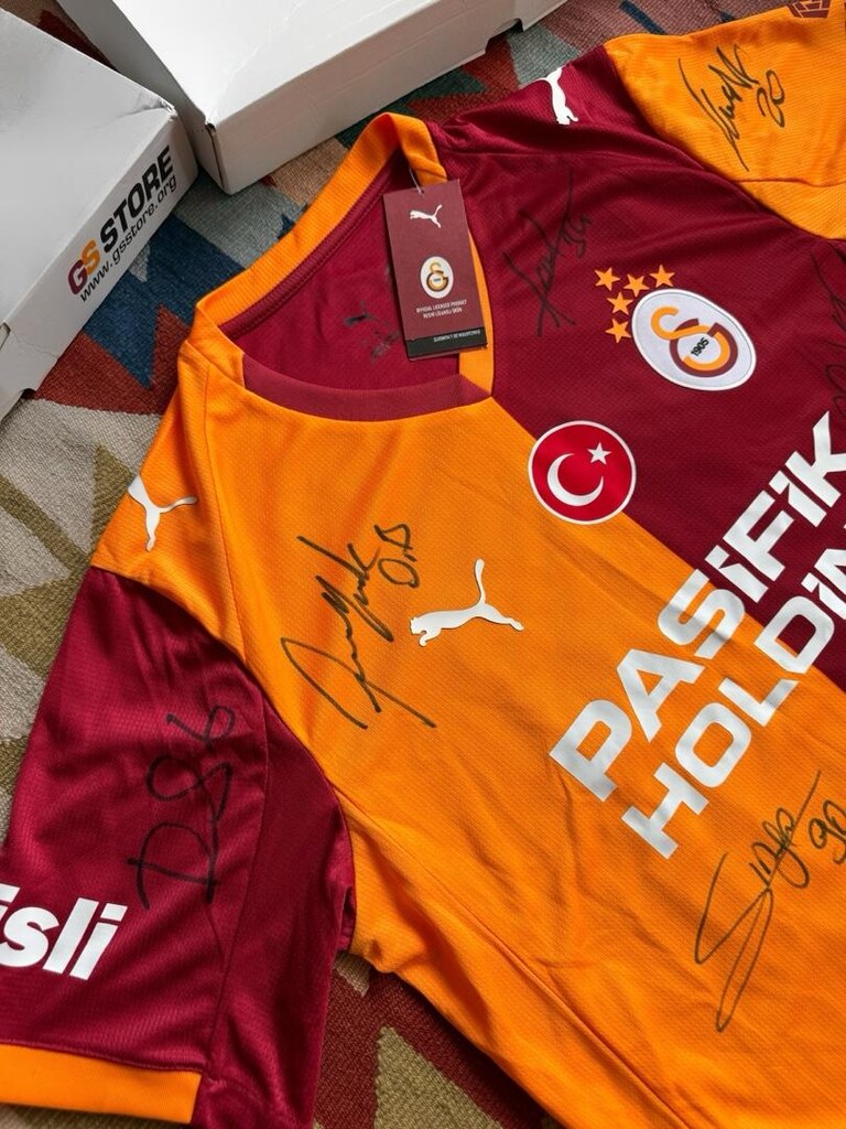 galatasaray iç saha imzalı forması osimhen baskılı - 6