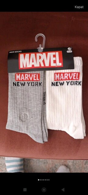 MARVEL 2 Lİ ERKEK ÇORAP