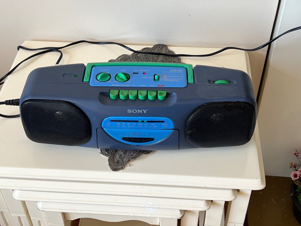 SONY CFS-E6 ÖRJİNAL RADYÖ CASSETTE - 5