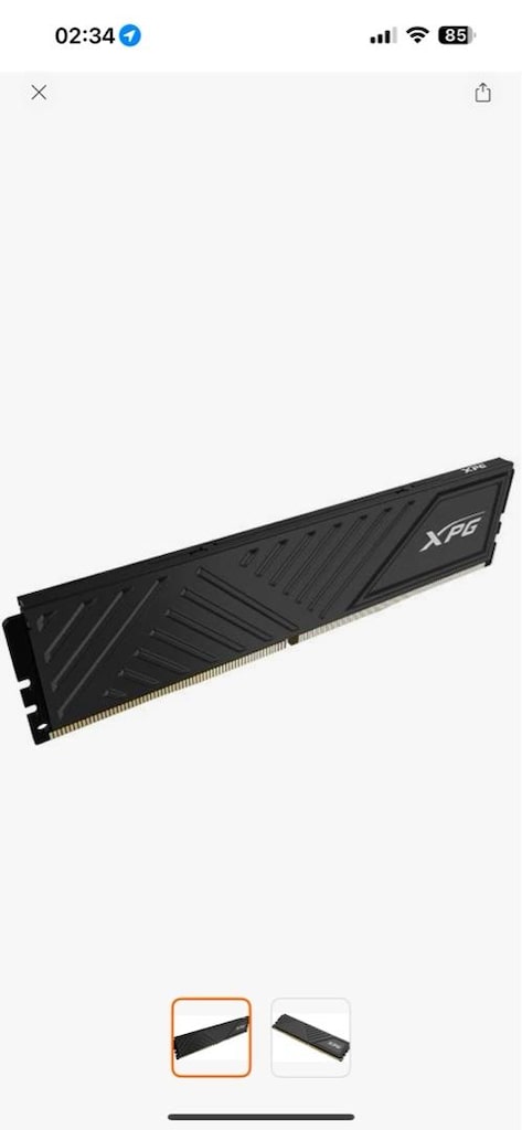Adata XPG Spectrix D35G 8GB 3600 MHZ DDR4
