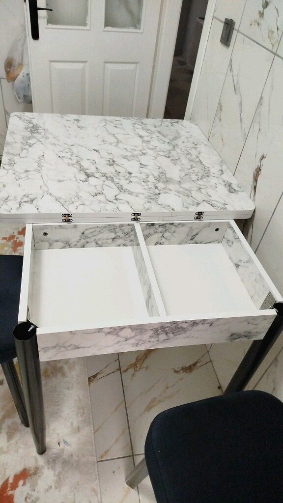 açılır 4 sandalyeli masa - 2