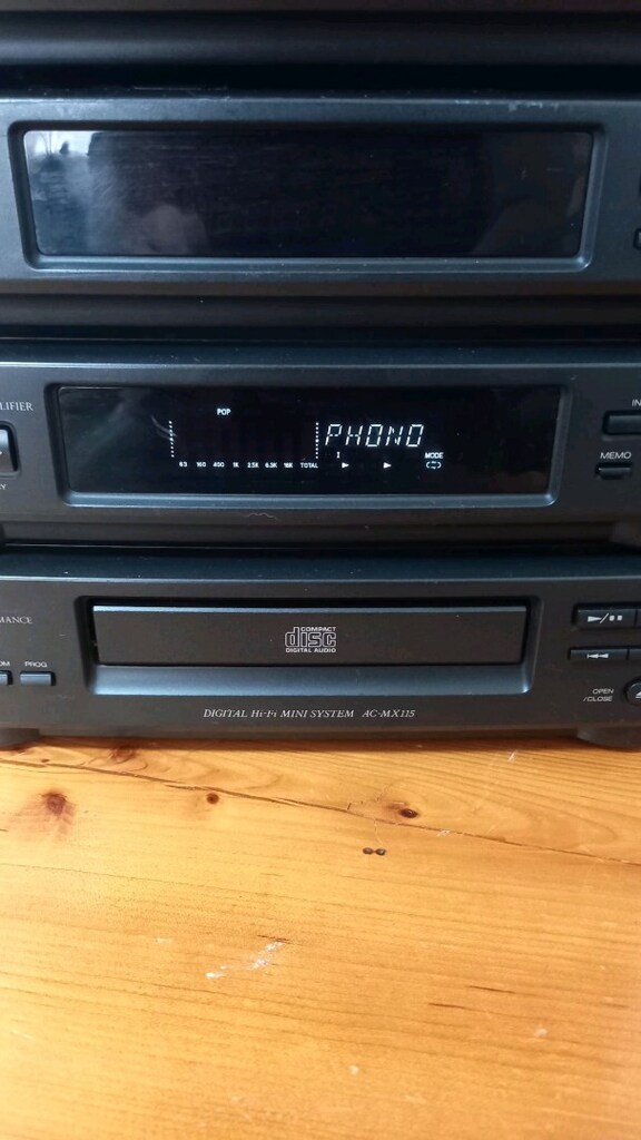 AKAI AC-MX115-T 2 katlı müzik seti amplifer - 3