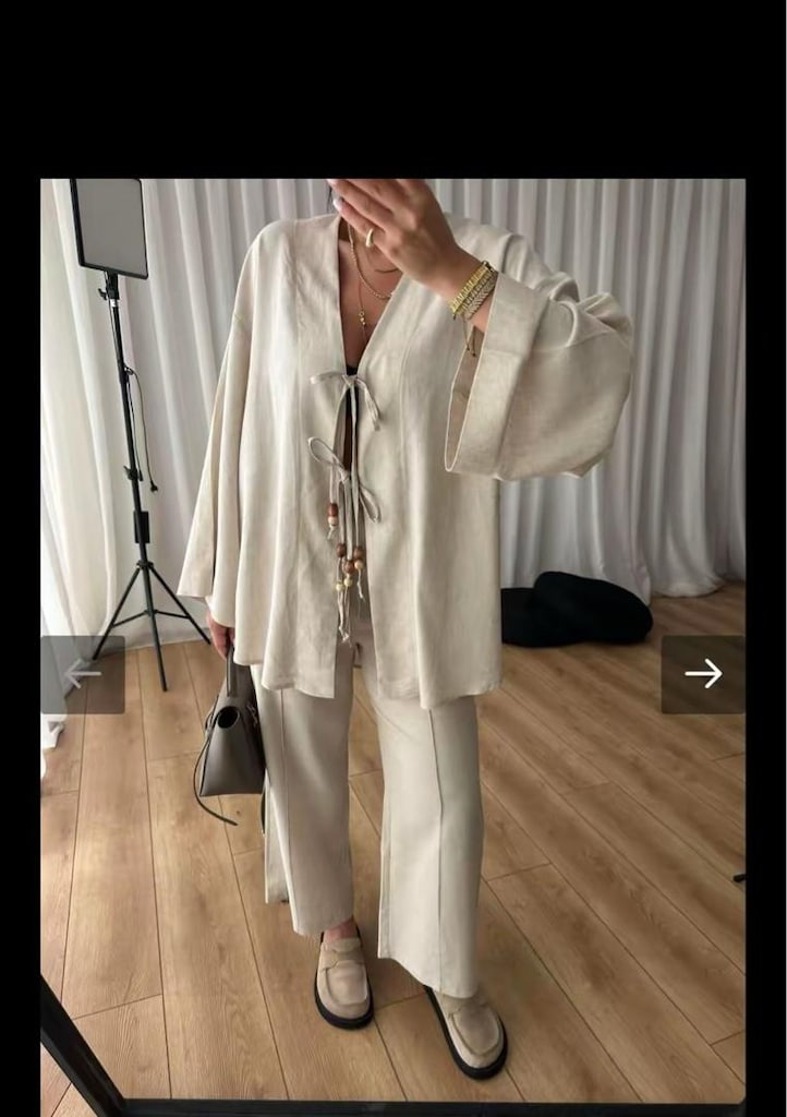 ikili bohem Takım oversize beden - 5