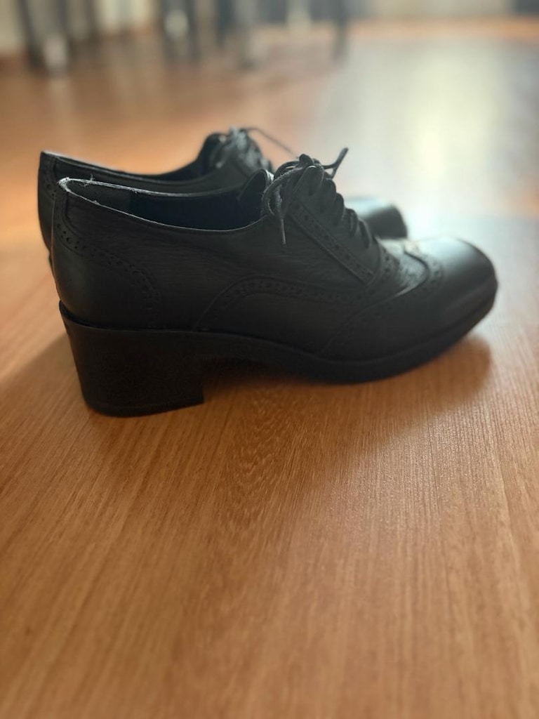 loafer klassik Oxford hakiki deri ayakkabı - 7