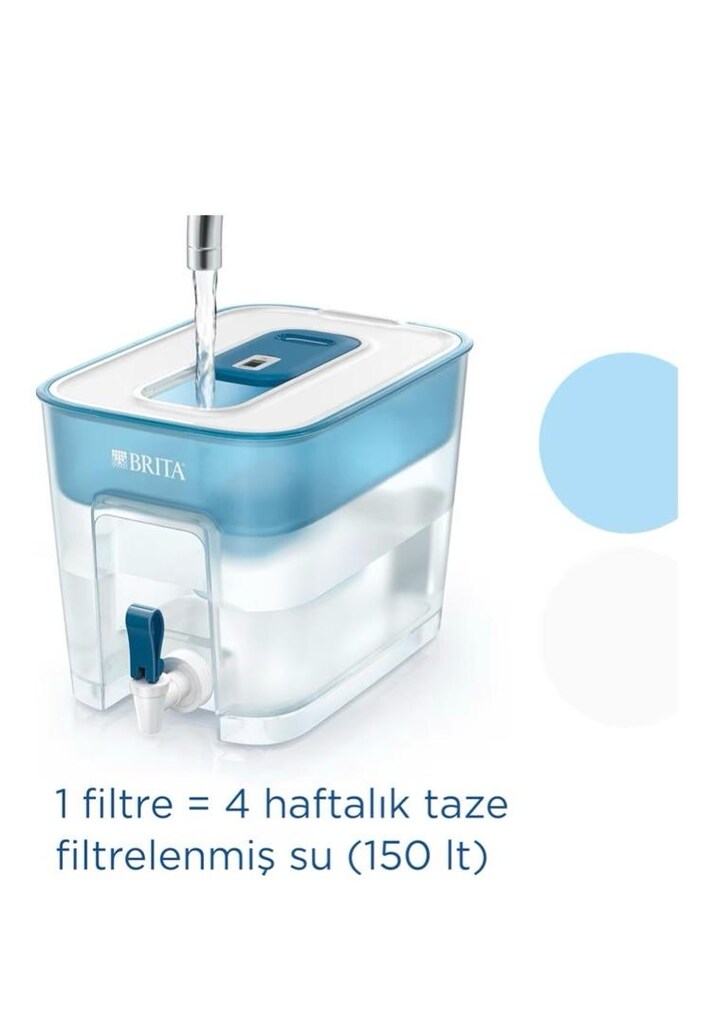 BRITA Flow Filtreli Su Arıtma Sebili - 8,2 lt - 5