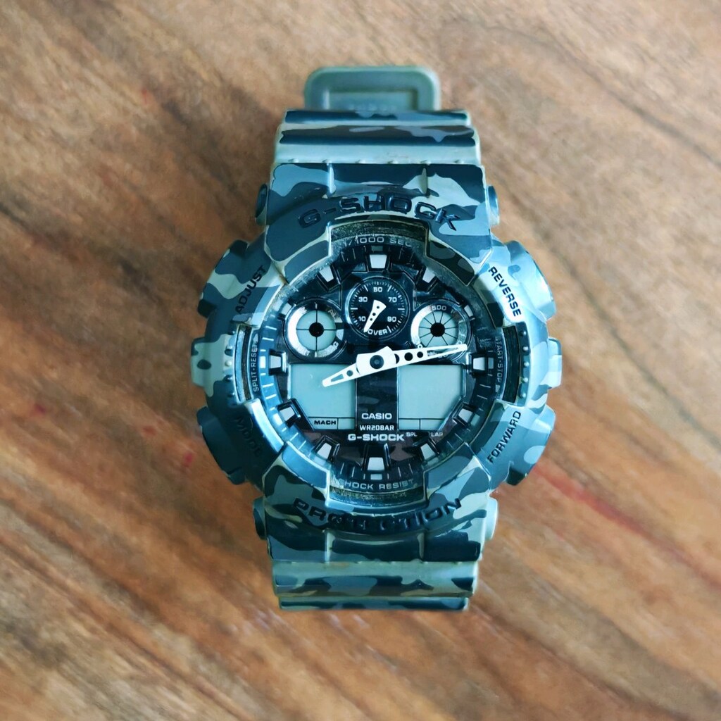Casio G-Shock GA-100CM-8ADR Erkek Kol Saati - 3