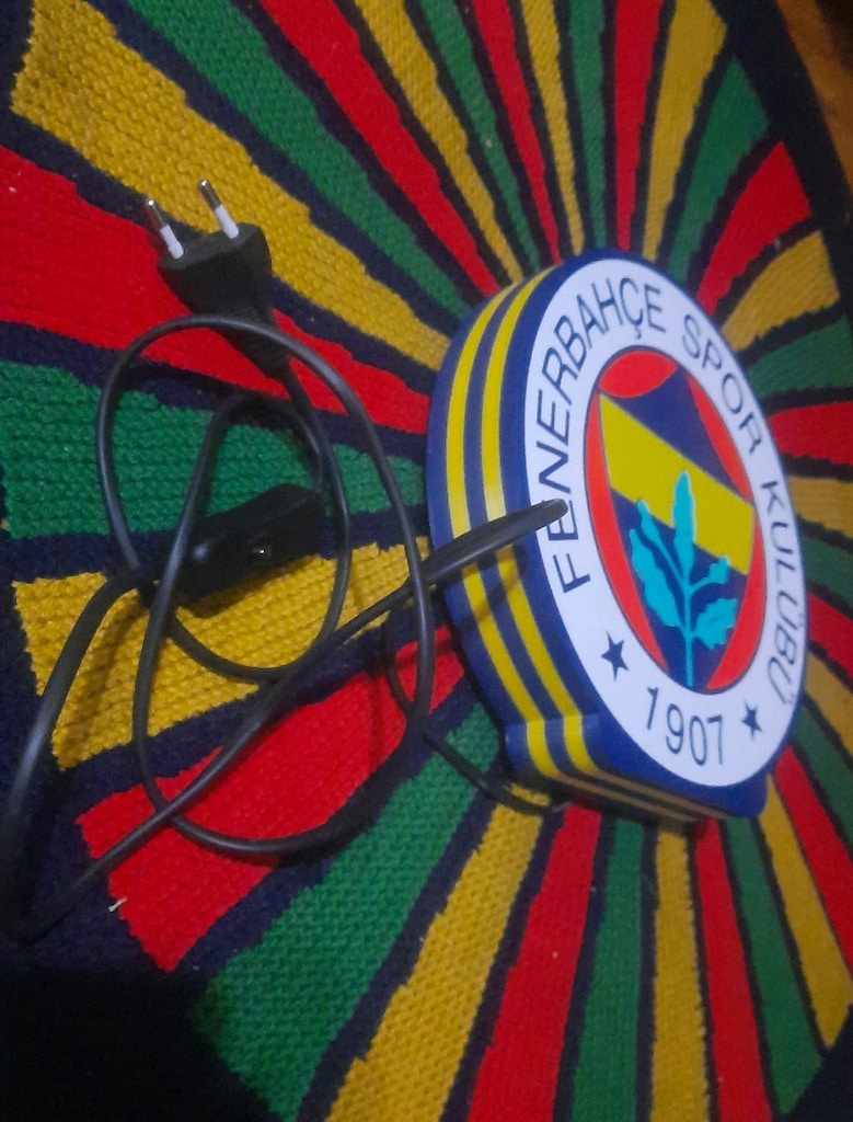 fenerbahçe gece lambası - 3