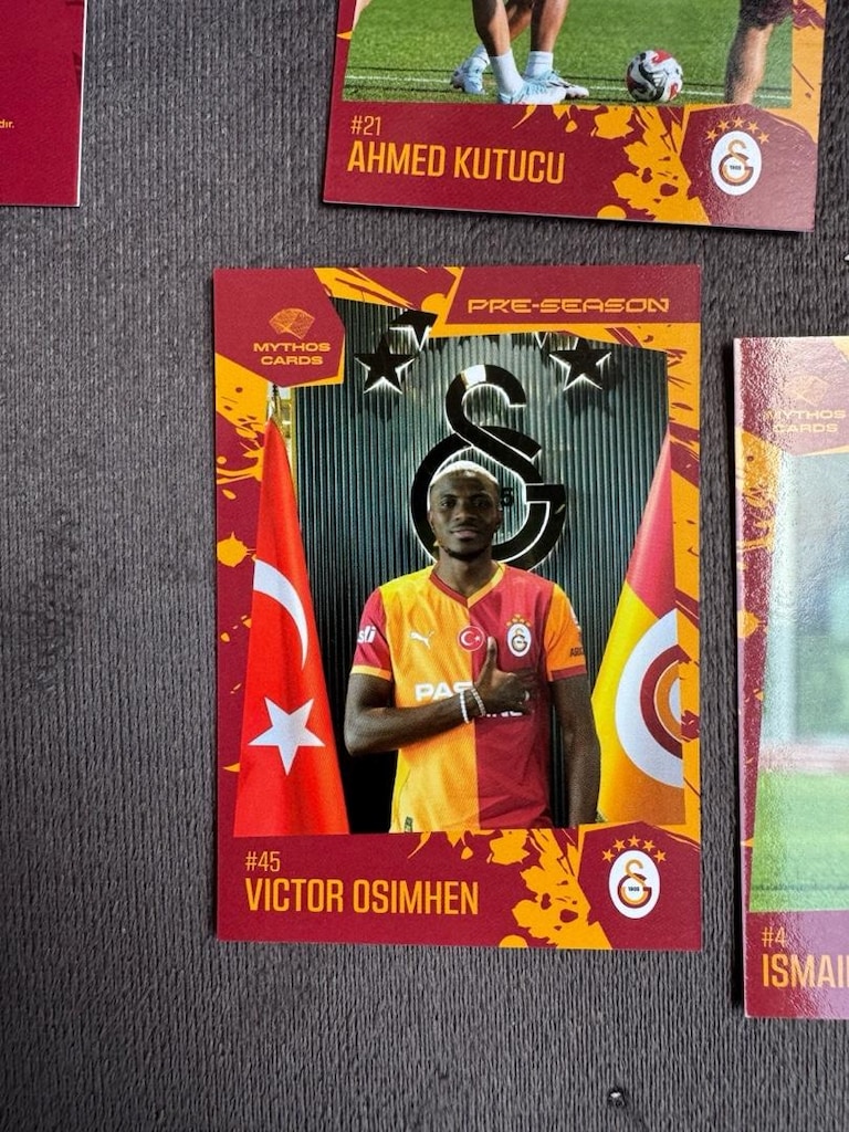 Galatasaray Futbolcu Kartları - 5