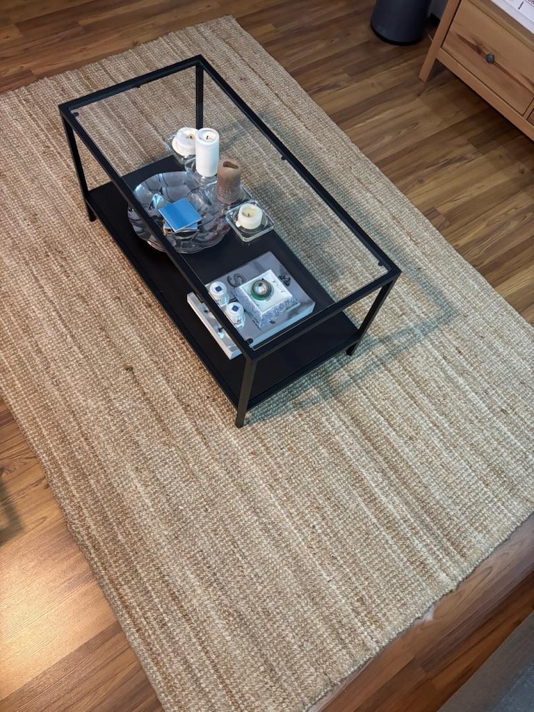 IKEA LOHALS Jüt Halı 160x230 cm – Çok Temiz / Sıfıra Yakın - 4