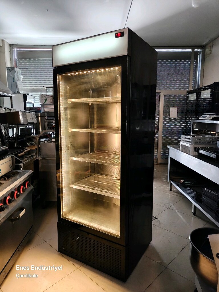 dik içecek meşrubat kola vitrin dolabı - 8