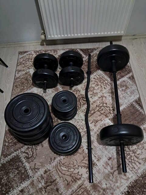 108kg Ağırlık Seti