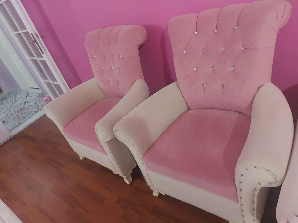 koltuk takimi ve ayni renk perde takimi salon 2 uclu 2 tekli cekyatli - 5