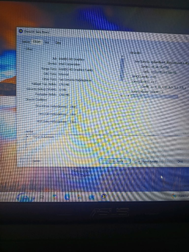 Asus Pentium işlemcili 4 GB Ram 500 HDD dizüstü laptop - 3