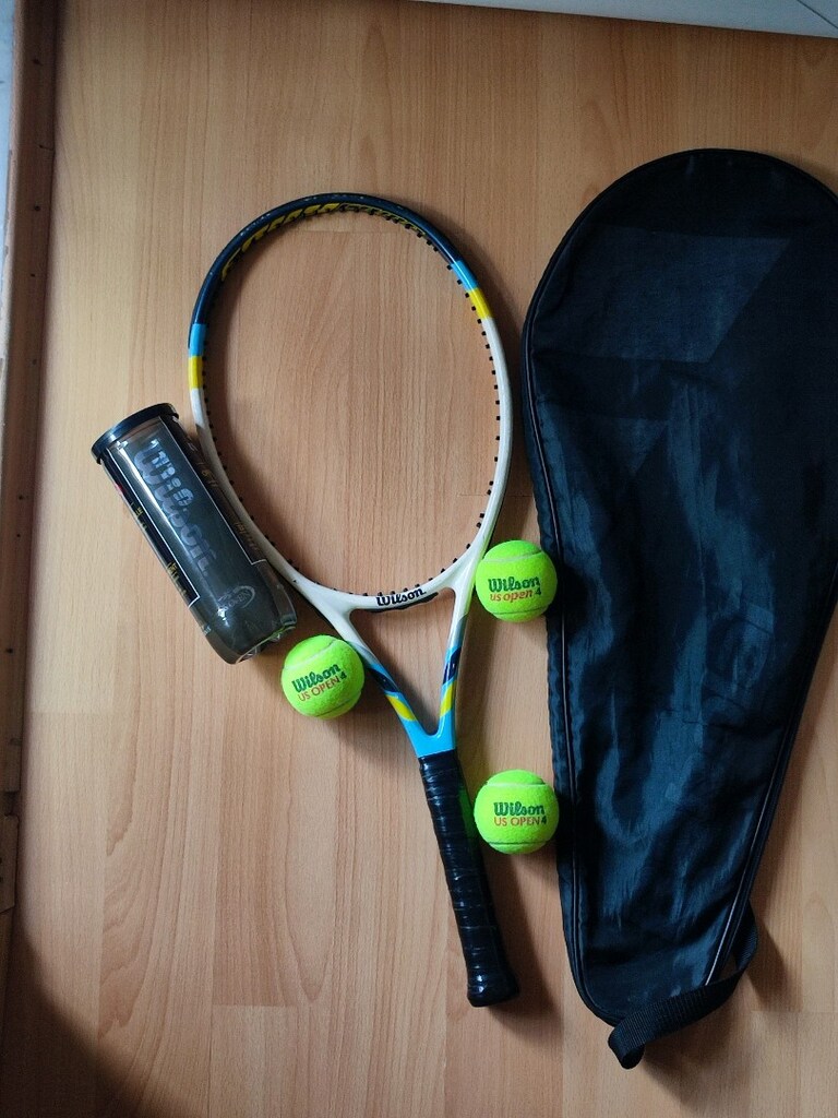 27in Wilson Envy Comp raket seti - 2