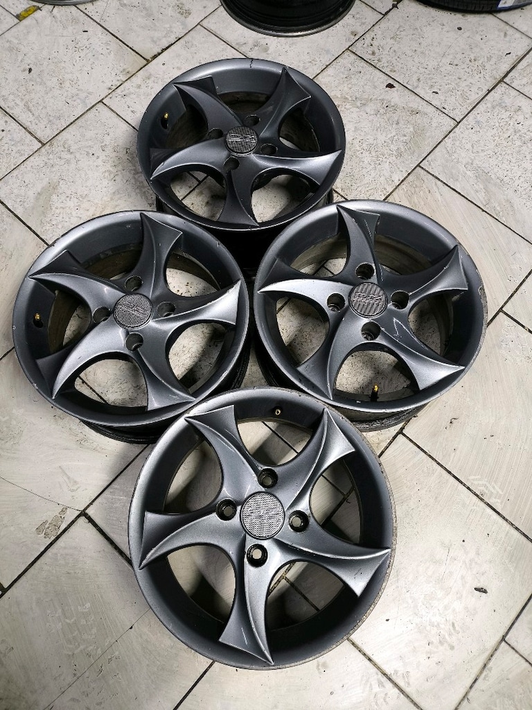 14" RÜZGAR GÜLÜ JANT TAKIM 4*108 TEMİZ - 5