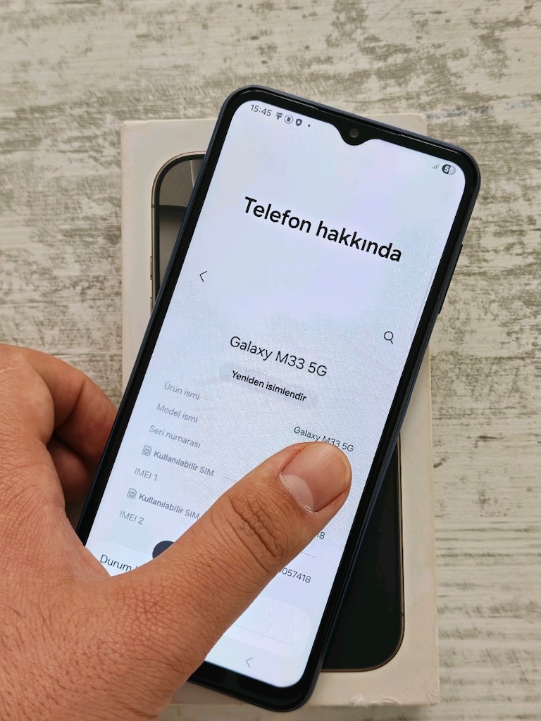 SAMSUNG M33 5G 128GB TERTEMİZ¡! - 9