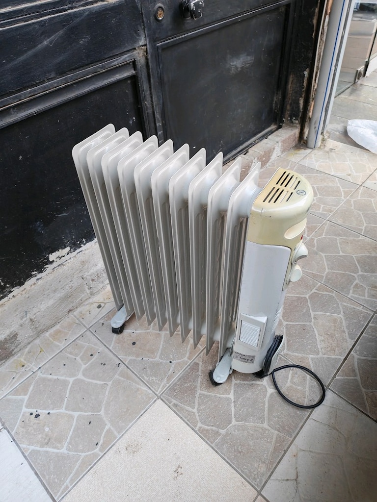 11 dilim elektrikli yağlı, fanlı radyatör ısıtıcı soba. - 3