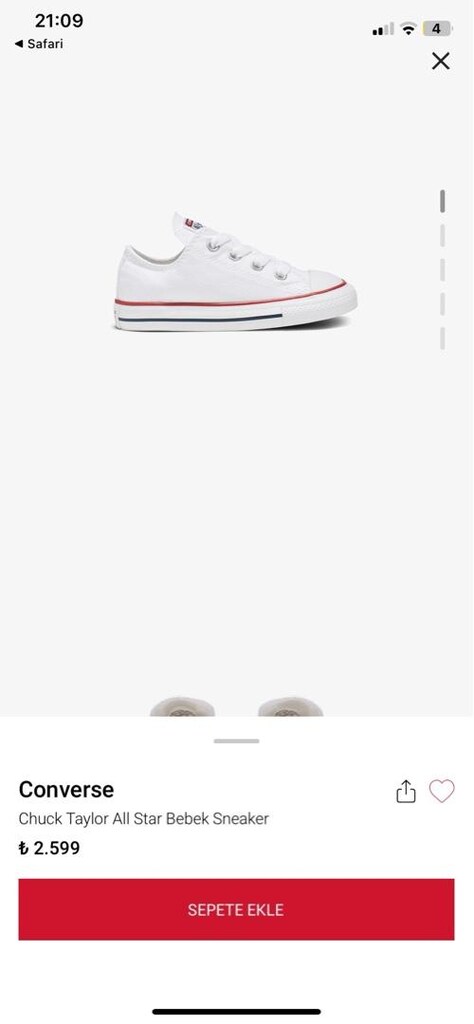 Erkek çocuk Converse Chuck Taylor - 2