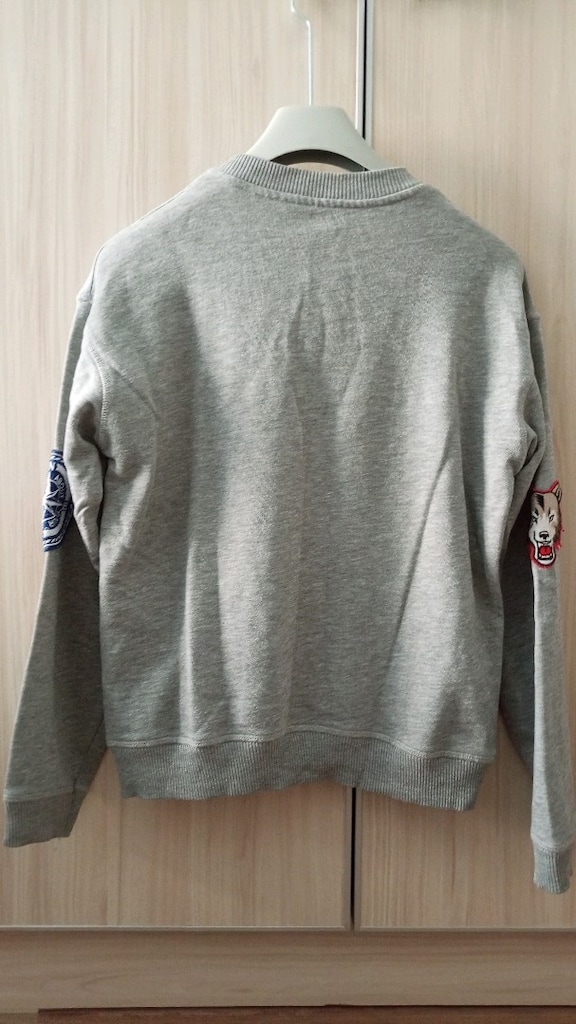 Gri Patch Detaylı NYC Sweatshirt - 2