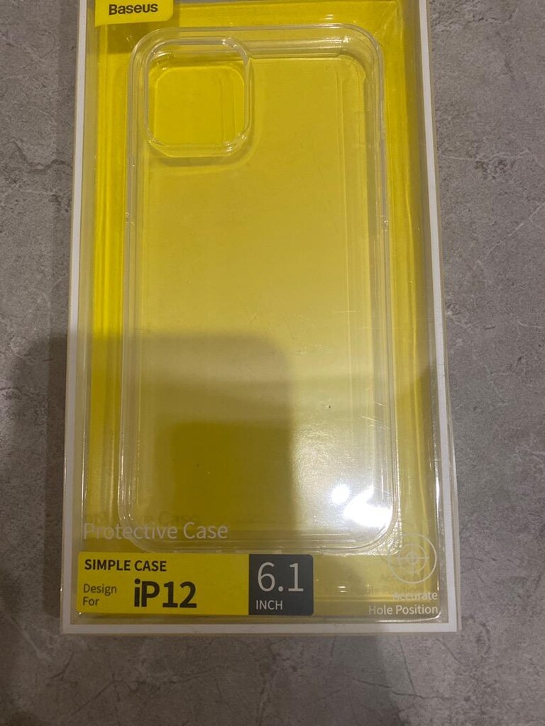 İphone 12 ve 12 pro uyumlu Baseus marka kılıf, sıfır ambalajında - 3