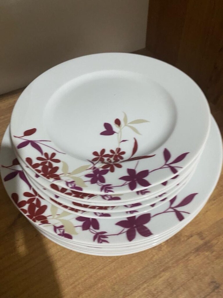 güral porselen 6 pasta 6servis tabağı - 2