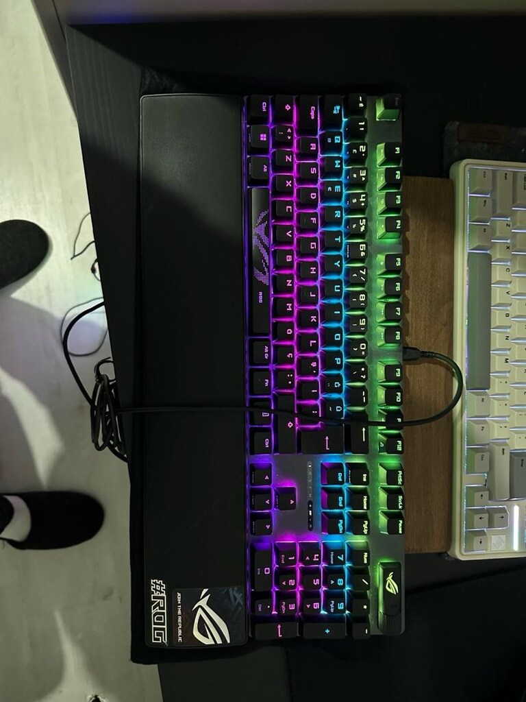ASUS ROG Strix Scope II ROG Nx Snow Switch RGB Kablolu Mekanik Klavye - 6