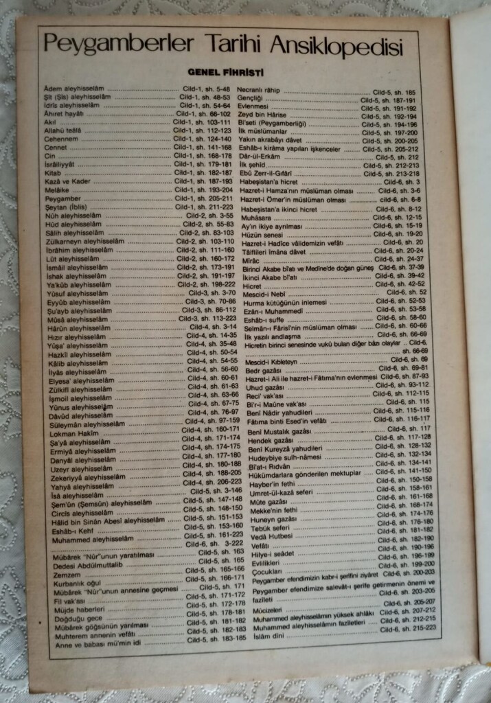 PEYGAMBERLER TARİHİ ANSİKLOPEDİSİ - 11