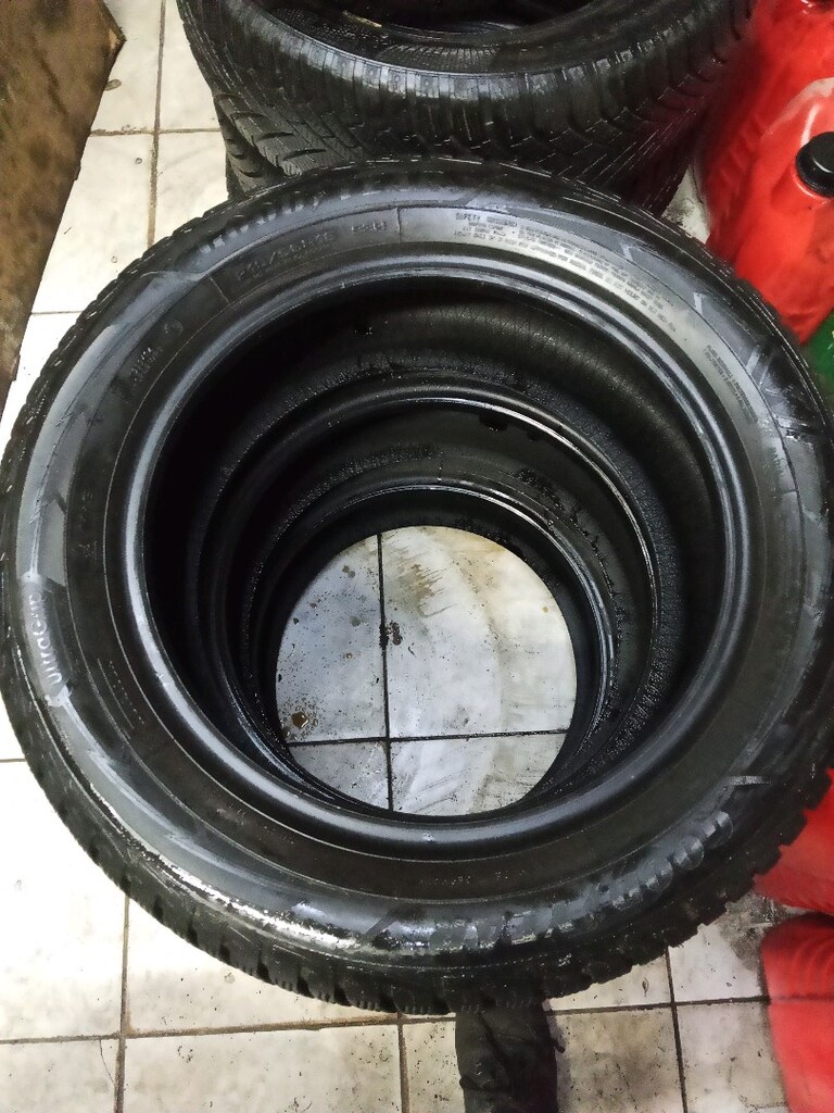 215 55 16 kışlık takım Goodyear marka - 4
