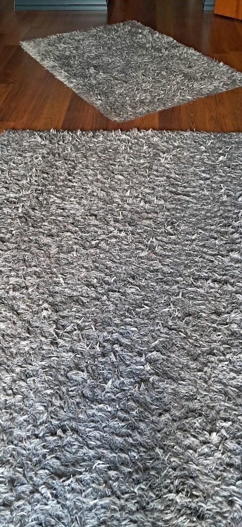 tüylü makina halı antrasit 160x230cm ve 120x170cm - 4