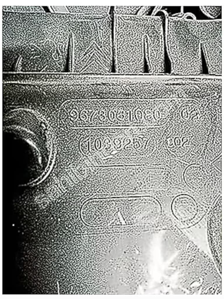 9673061080 PEJO CİTROEN GURUBU 1.6 HDI HAVA FİLTRE KUTUSU - 2