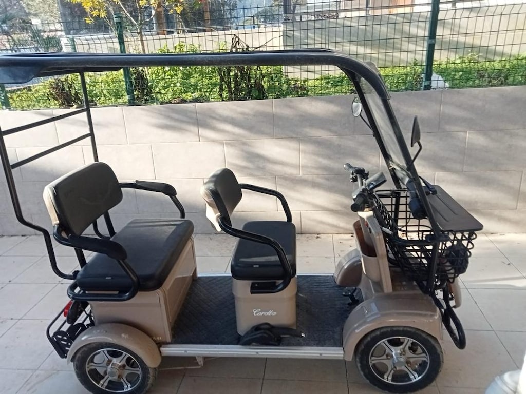 YÜKİ CARETTA 4 kişilik elektrikli plaj motoru - 2