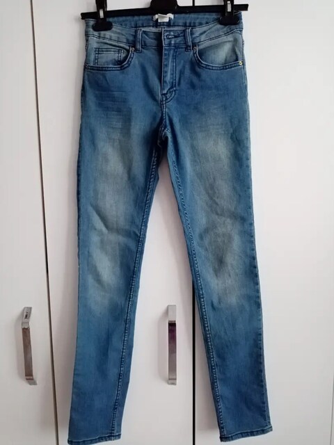 H&M kız çocuk kot pantalon 34 beden