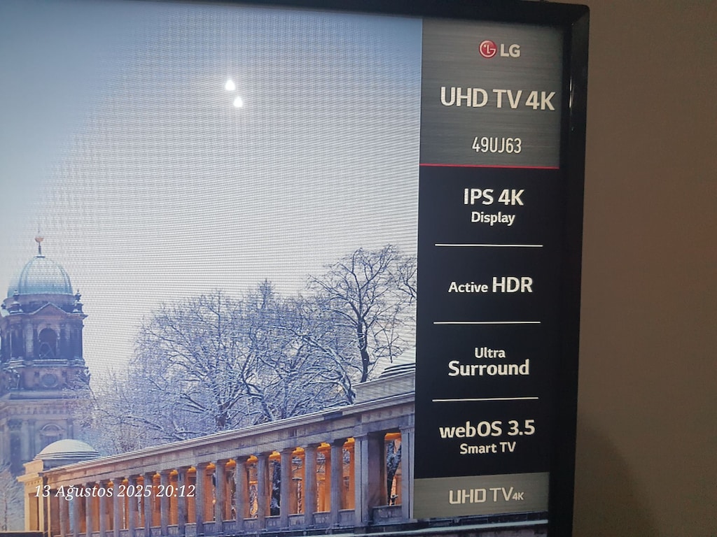 LG-WİFİ-DAHİLİ UYDU-UHD-4K-IPS-EKRAN-SISTEM-WEBOS 3.5-49'INC - 8