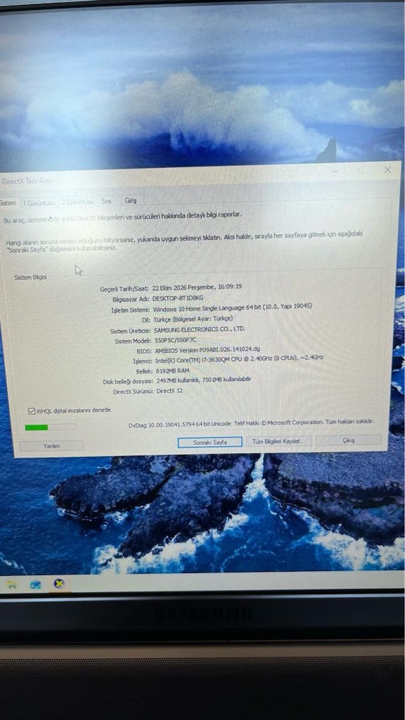 Samsung3.Nesil/8Ram/240SSD/750HDD/Win10 Bilgisayar - 3